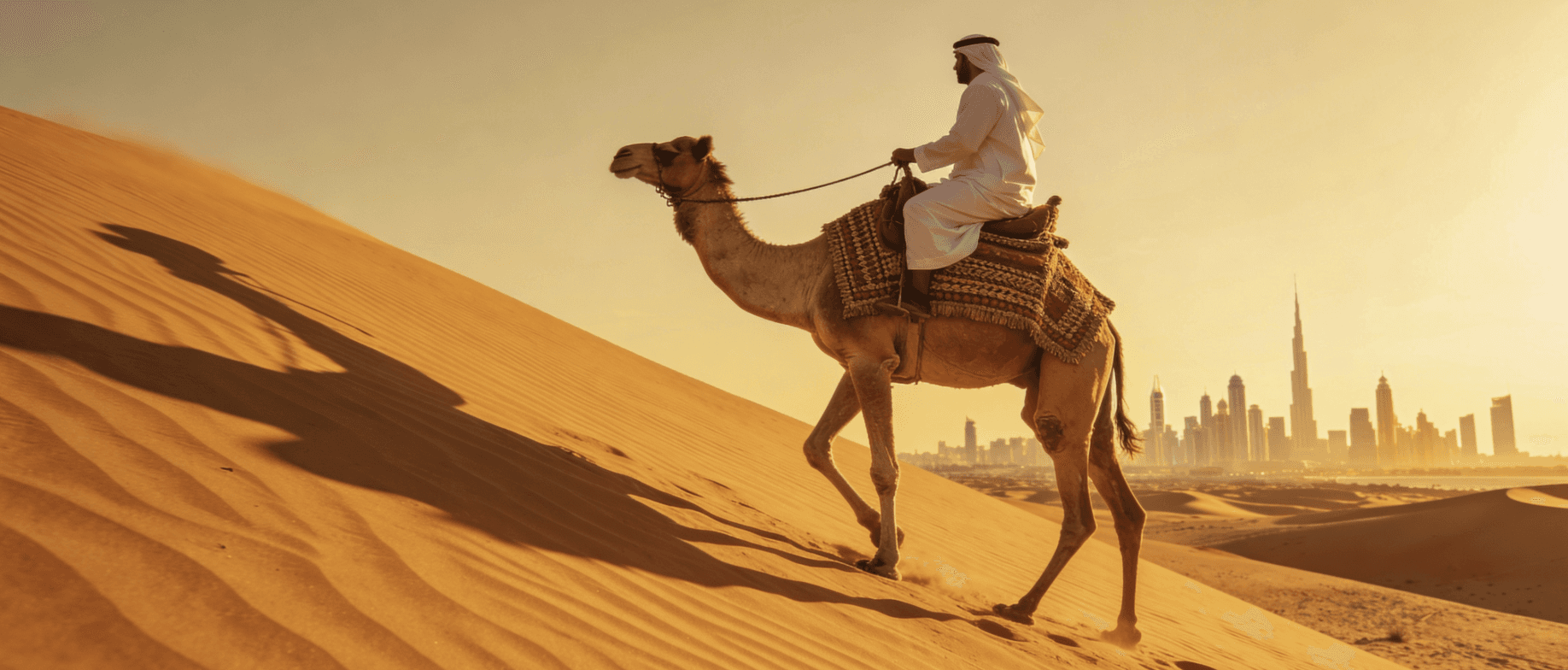 Camel Trekking Dubai - 