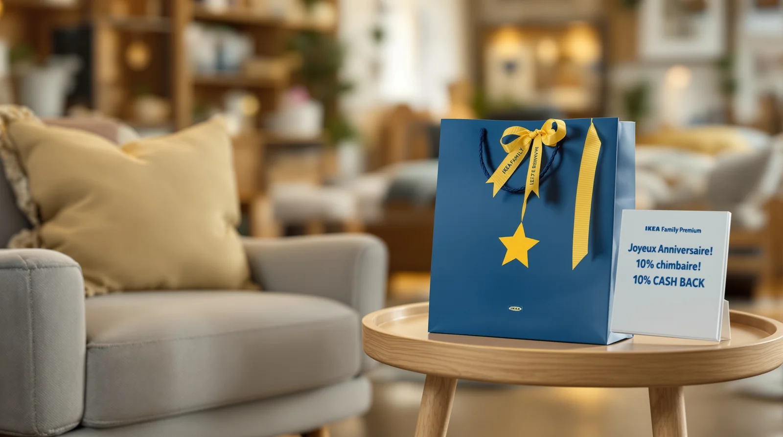 Voucher anniversaire IKEA Family Premium