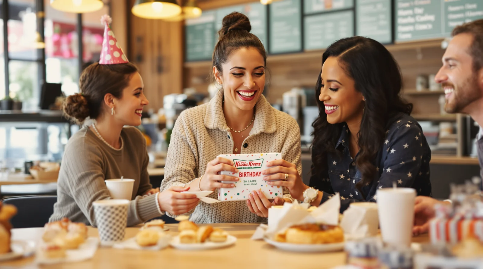 Free birthday doughnut