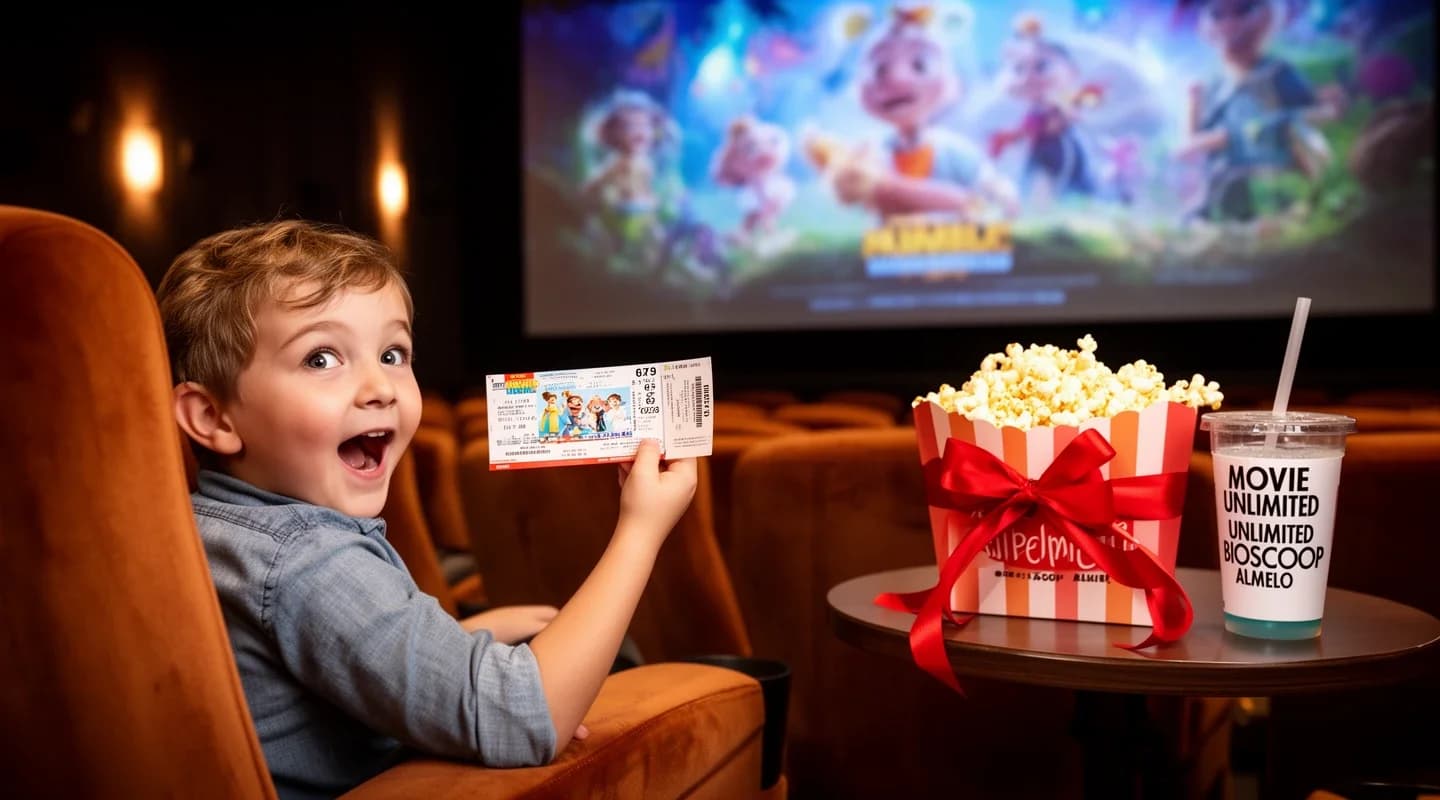 Gratis bioscoopticket voor jarige