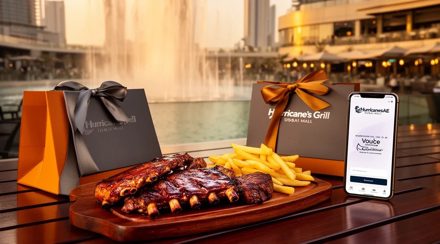 25% off the bill in your birthday month — Hurricane’s Grill Dubai Mall