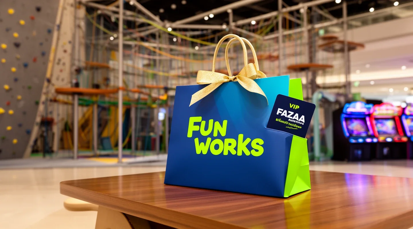 15% off birthday party bookings with Fazaa — Fun Works