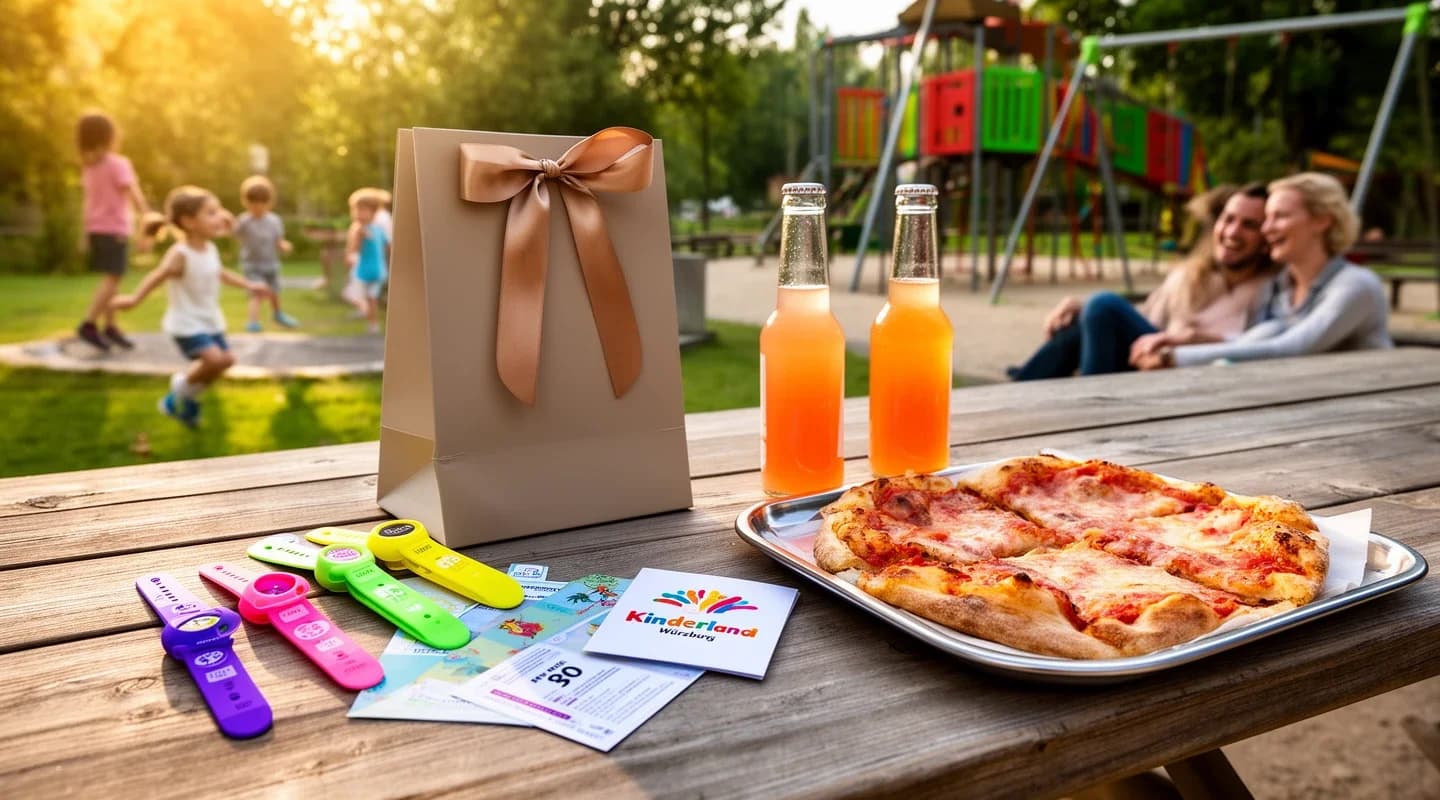 Zwei Erwachsene gratis und Kinderland-Freiticket ab 5 Geburtstagstickets