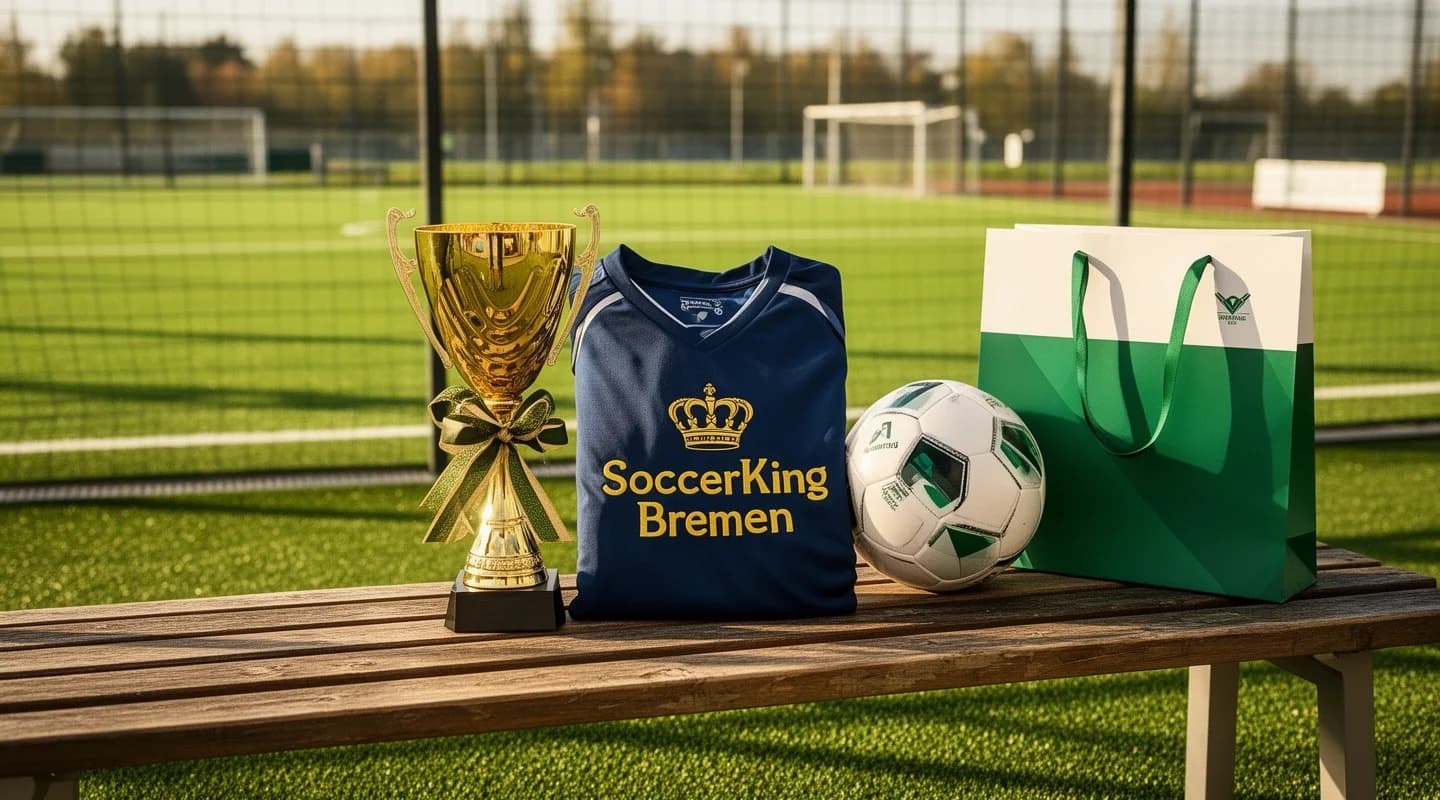 Shirt und Pokal für das Geburtstagskind