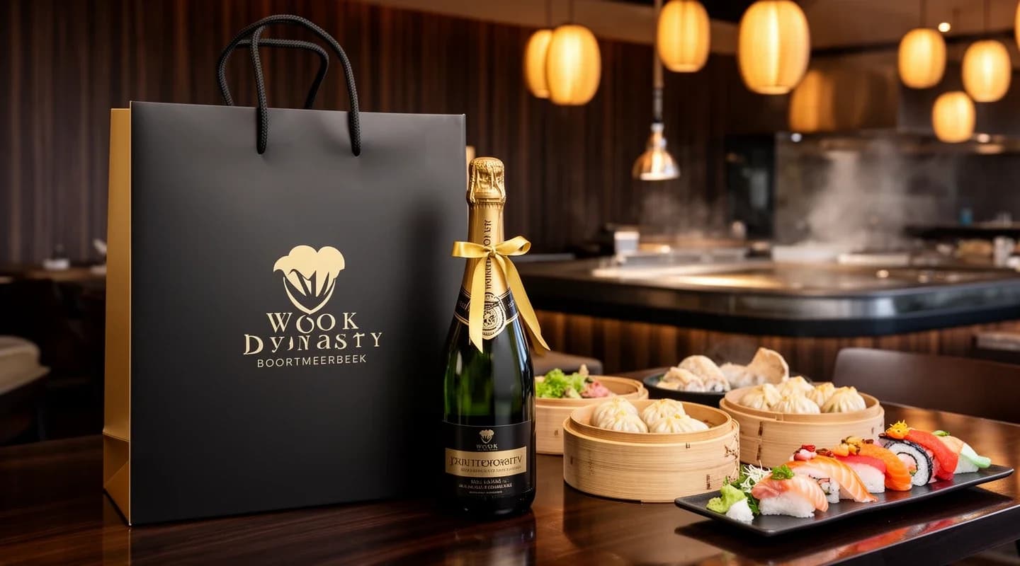 Gratis fles champagne om mee te nemen op je verjaardag