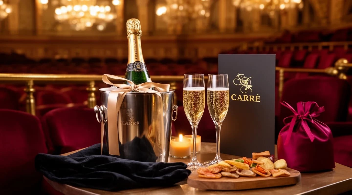 Vier je verjaardag in Carre, dan is de champagne van het huis.