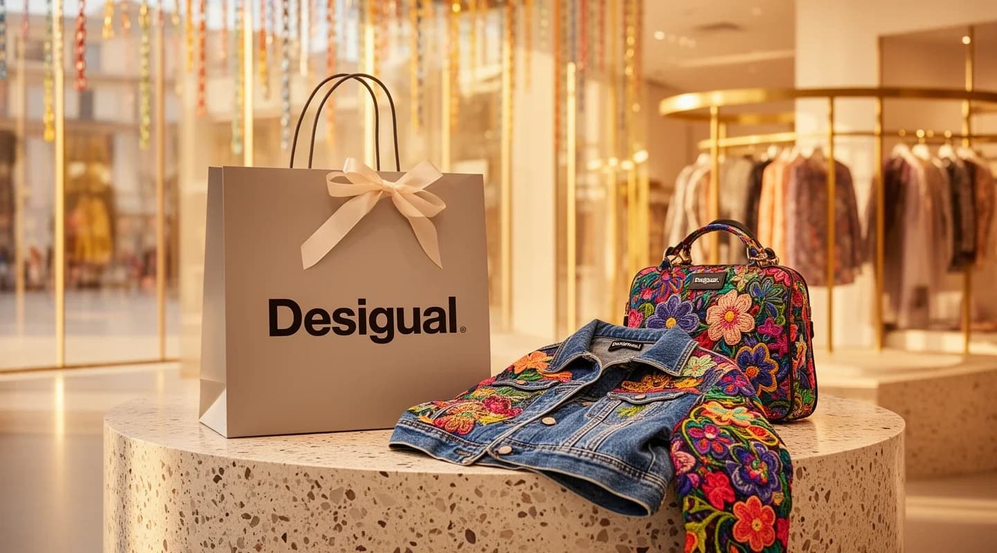 € 10 cadeau op je Desigual Club-account voor je verjaardag.