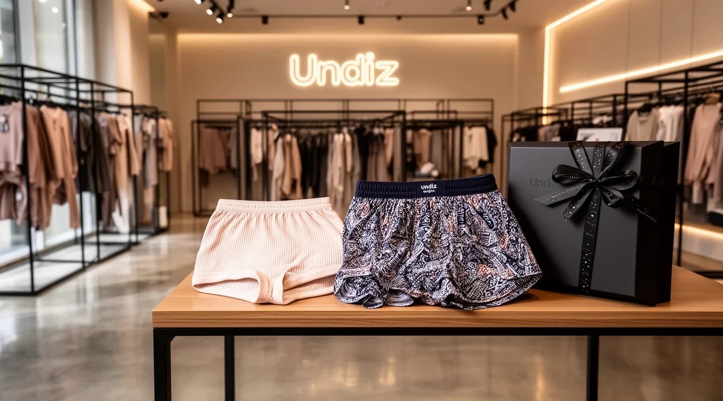 Een gratis slip of boxer bij aankoop.