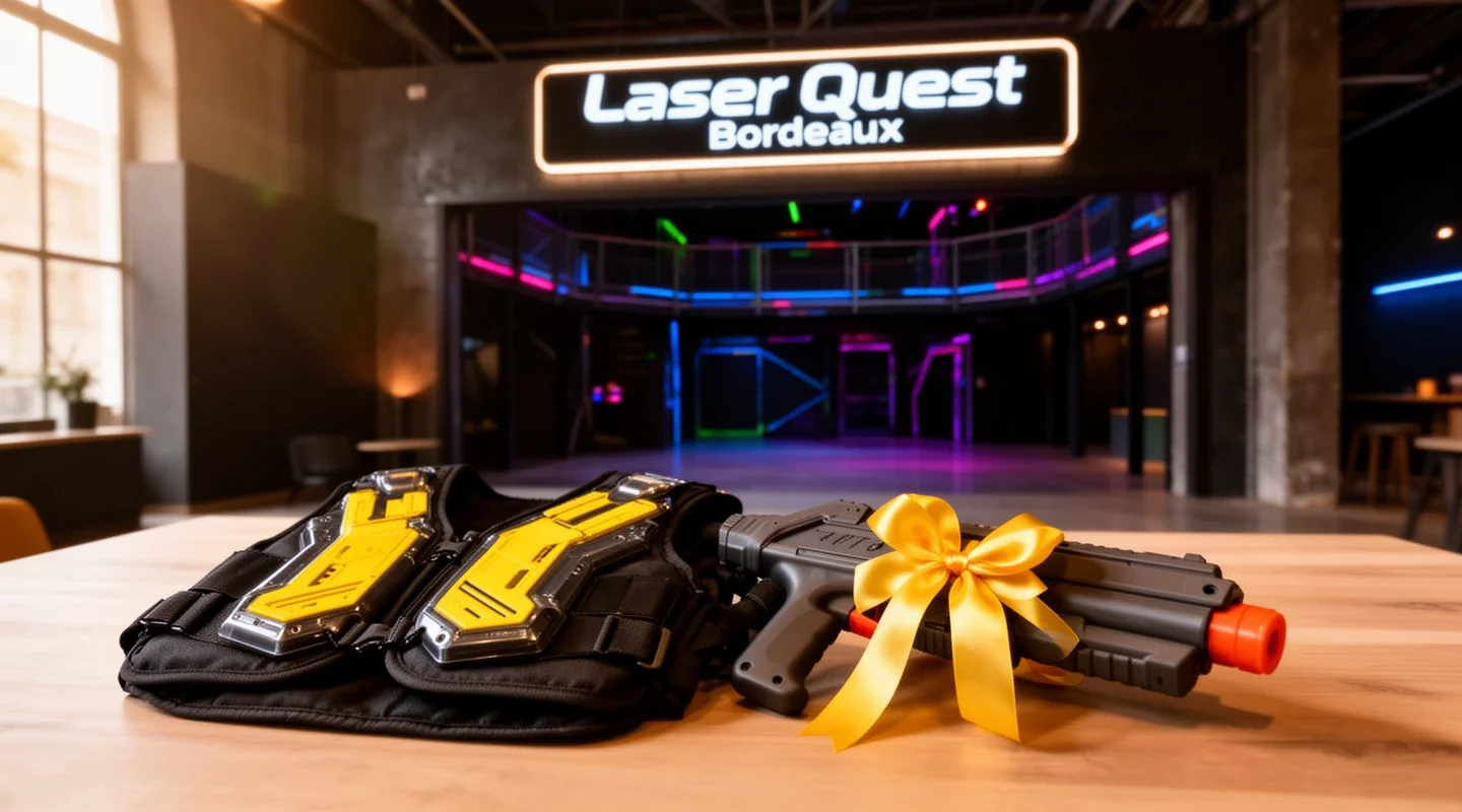 Une partie de Laser Quest offerte à la personne fêtant son anniversaire.