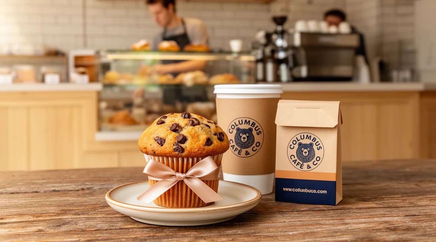 Un muffin offert pour votre anniversaire.