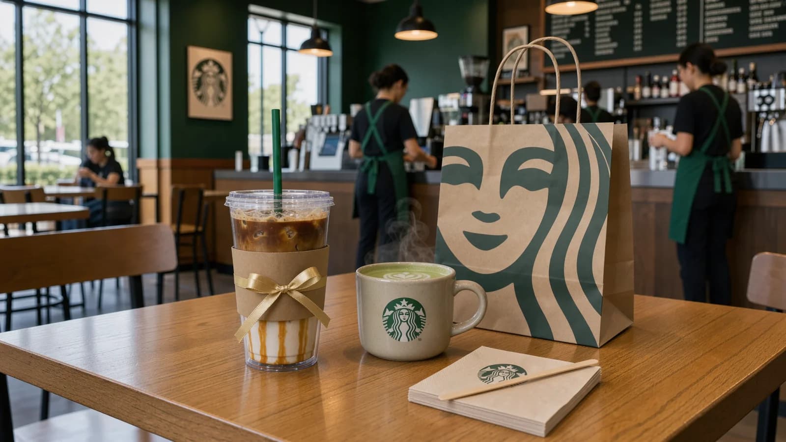 Bebida de aniversário para membros Gold Starbucks Rewards