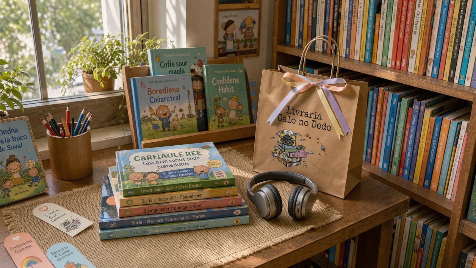 20 pontos de aniversário na livraria Calo no Dedo