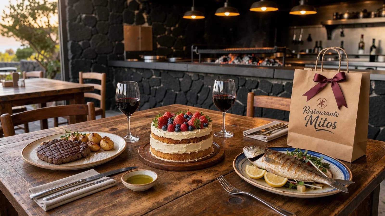 Bolo de aniversário oferecido para grupos a partir de dez
