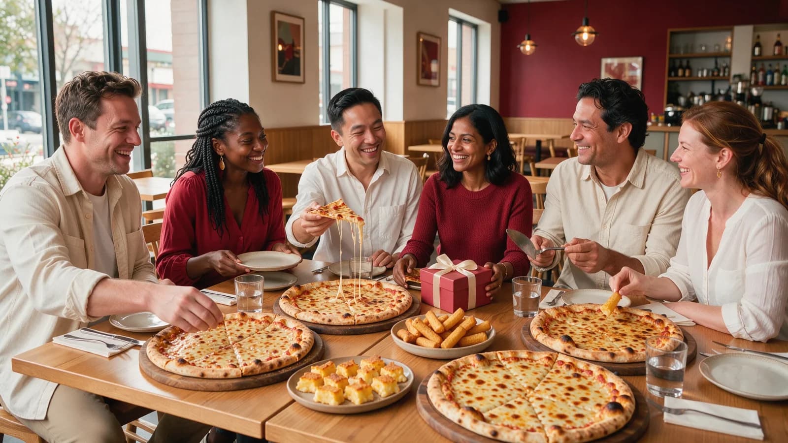 Menu do aniversariante oferecido com dez pagantes no rodízio