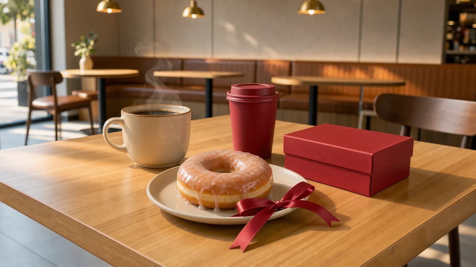 Classic donut with any beverage purchase on your birthday